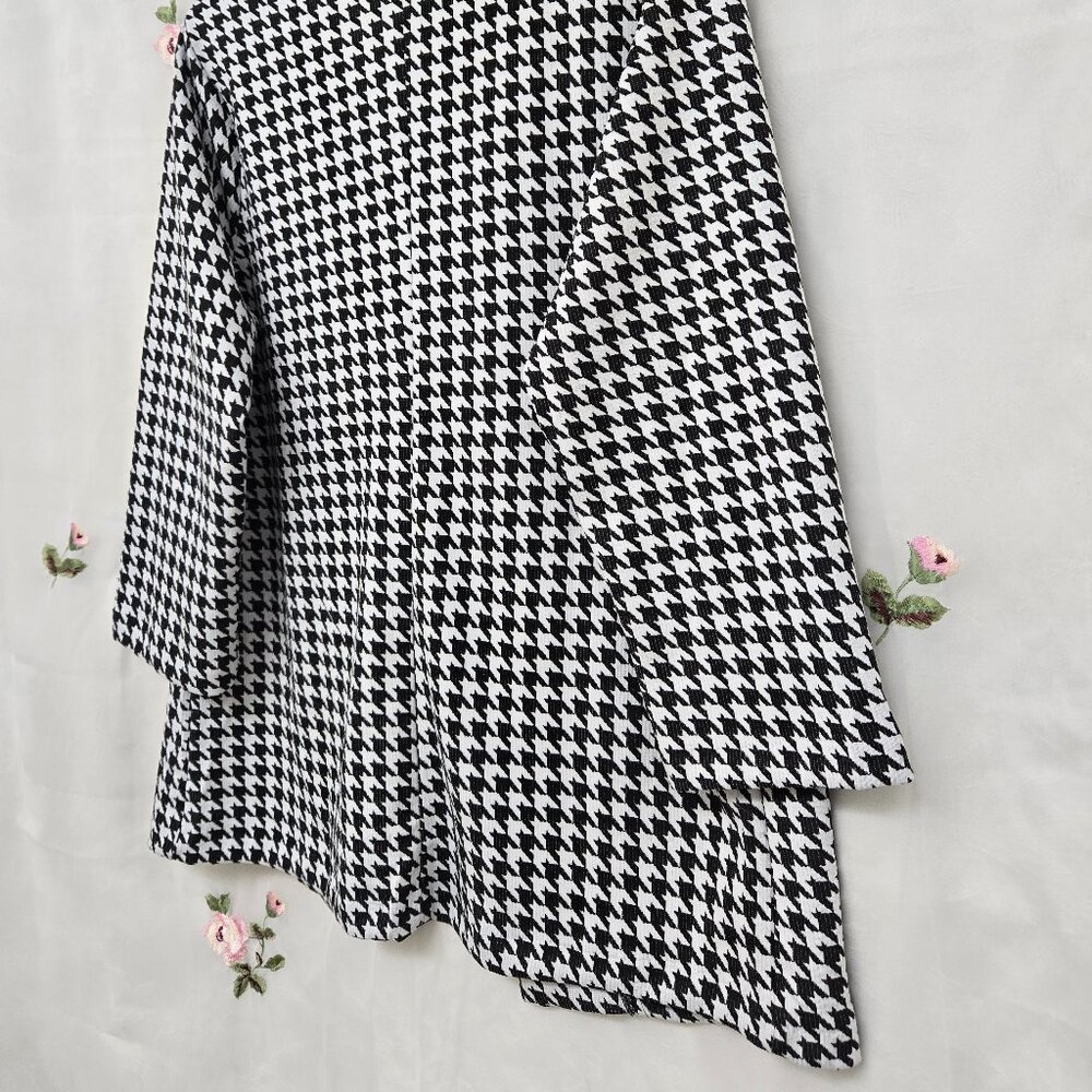 NY Collection Woman* Black & White Open-Front Cardigan Long Sleeve* Size: 2X - Picture 7 of 10